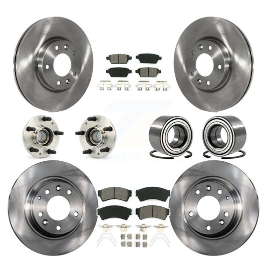 [Avant + Arrière] Kit de Roulement de roue pour Ford Fusion Lincoln MKZ Mercury Milan Mazda 6 Zephyr KBB-106615