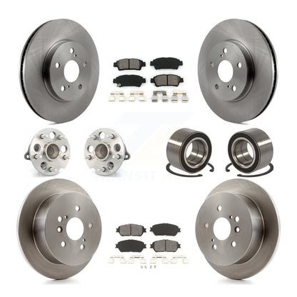 [Avant + Arrière] Kit de Roulement de roue pour 2004-2010 Toyota Sienna FWD KBB-106619