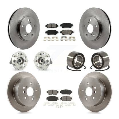 [Avant + Arrière] Kit de Roulement de roue pour 2004-2010 Toyota Sienna AWD KBB-106620