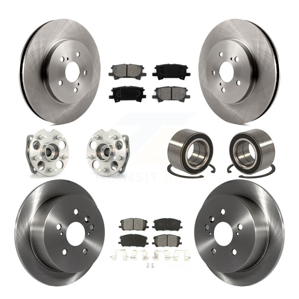 [Avant + Arrière] Kit de Roulement de roue pour Lexus Toyota Highlander RX350 RX330 RX400h KBB-106622