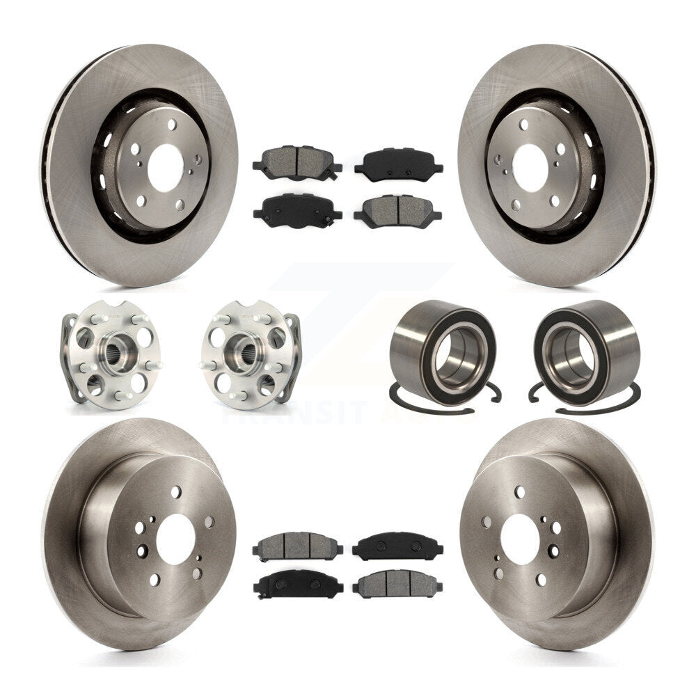 [Avant + Arrière] Kit de Roulement de roue pour 2009-2016 Toyota Venza AWD KBB-106624