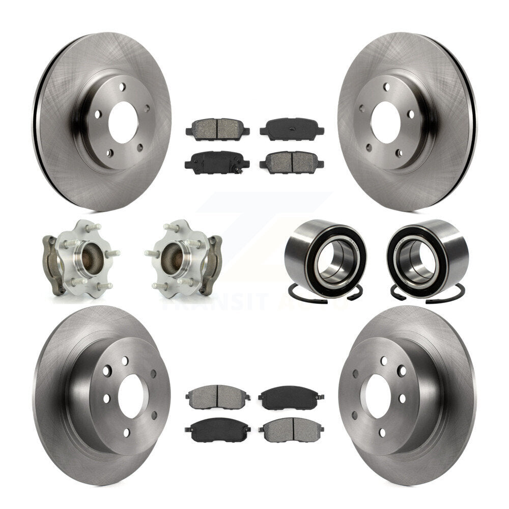 [Avant + Arrière] Kit de Roulement de roue pour Nissan Altima KBB-106626