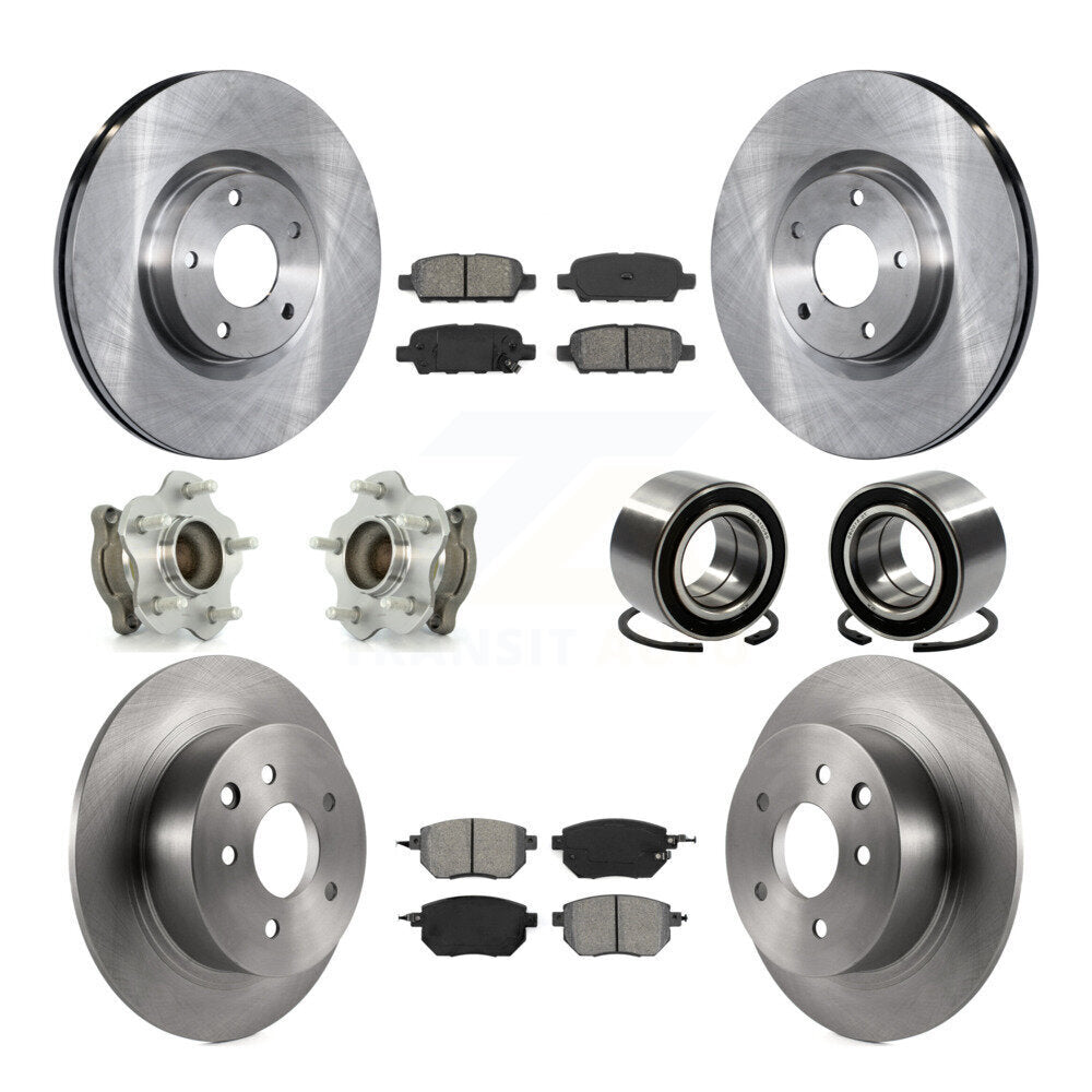 [Avant + Arrière] Kit de Roulement de roue pour Nissan Altima Maxima KBB-106627
