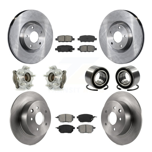 [Avant + Arrière] Kit de Roulement de roue pour Nissan Altima Maxima KBB-106627