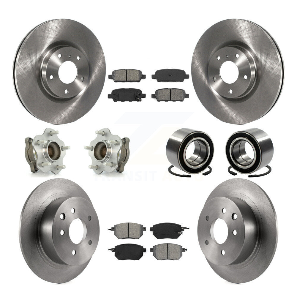 [Avant + Arrière] Kit de Roulement de roue pour Nissan Altima Maxima KBB-106628