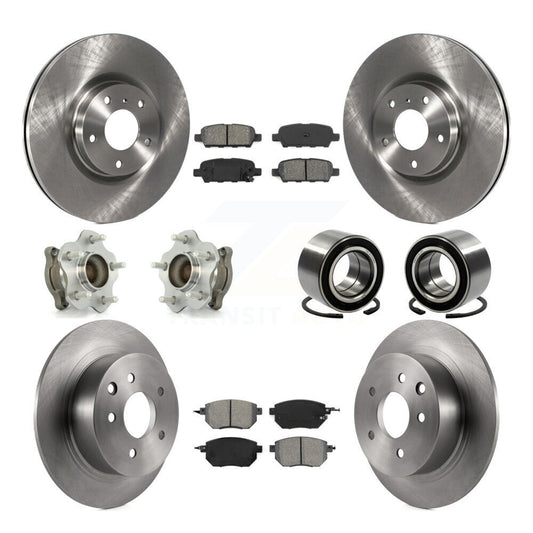 [Avant + Arrière] Kit de Roulement de roue pour Nissan Altima Maxima KBB-106628