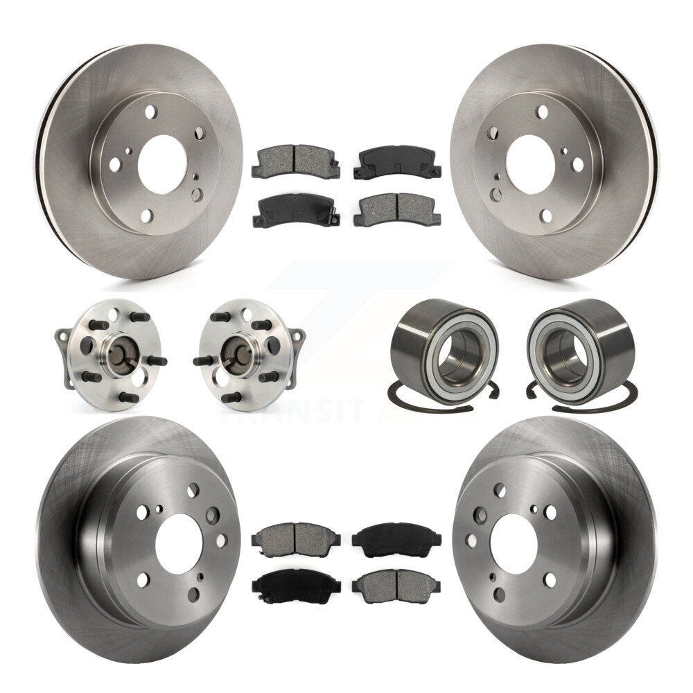[Avant + Arrière] Kit de Roulement de roue pour 1997-1999 Toyota Camry 2.2L avec 4-Wheel ABS KBB-106638