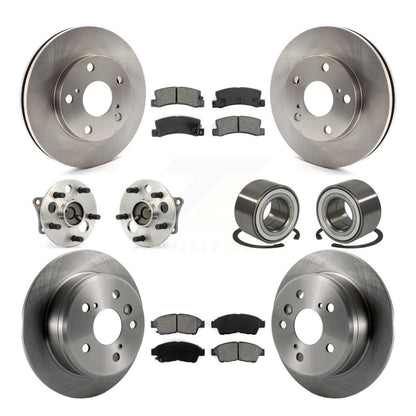 [Avant + Arrière] Kit de Roulement de roue pour 1997-1999 Toyota Camry 2.2L avec 4-Wheel ABS KBB-106638
