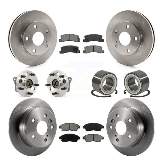 [Avant + Arrière] Kit de Roulement de roue pour 1997-1999 Toyota Camry 2.2L avec 4-Wheel ABS KBB-106638