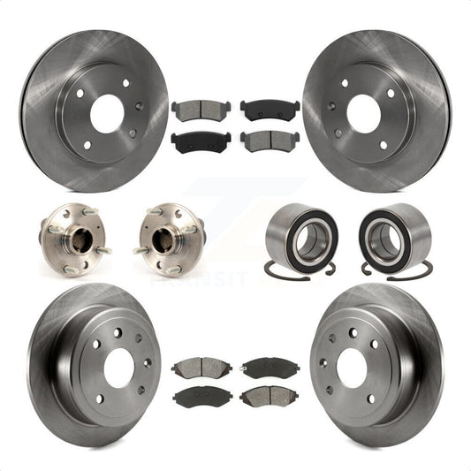 [Avant + Arrière] Kit de Roulement de roue pour Suzuki Forenza Reno Chevrolet Optra 4-Wheel ABS KBB-106639 par Transit Auto