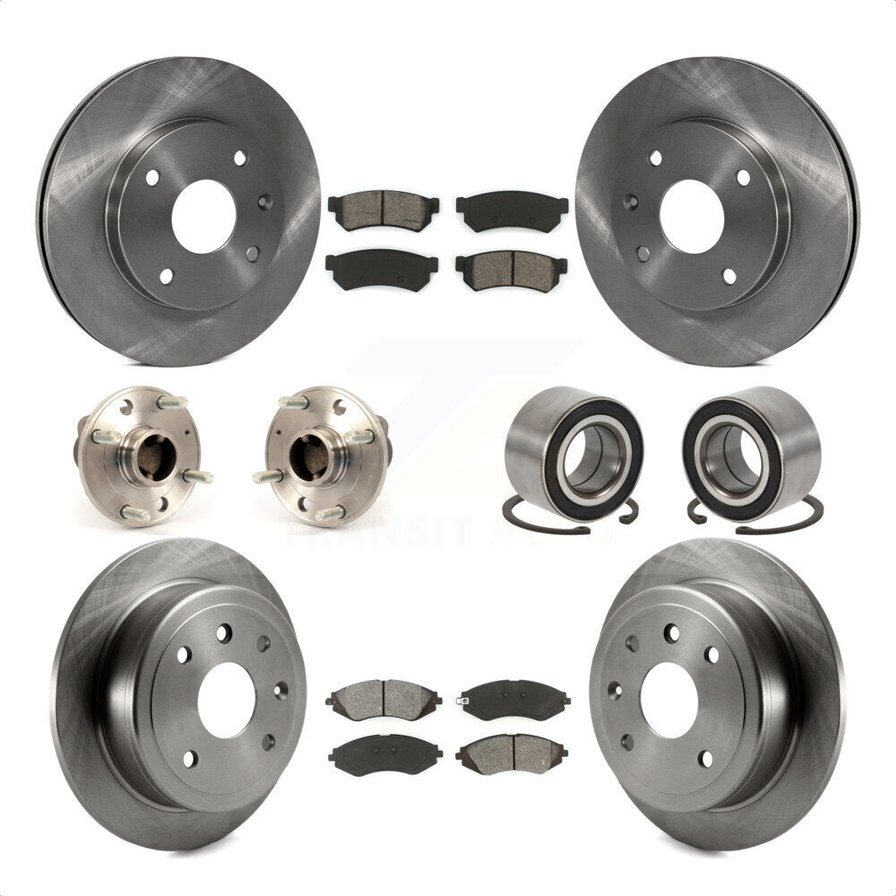 [Avant + Arrière] Kit de Roulement de roue pour Suzuki Forenza Reno Chevrolet Optra KBB-106640 par Transit Auto
