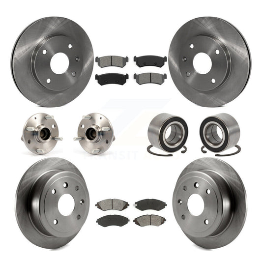 [Avant + Arrière] Kit de Roulement de roue pour Suzuki Forenza Reno Chevrolet Optra Non-ABS KBB-106642