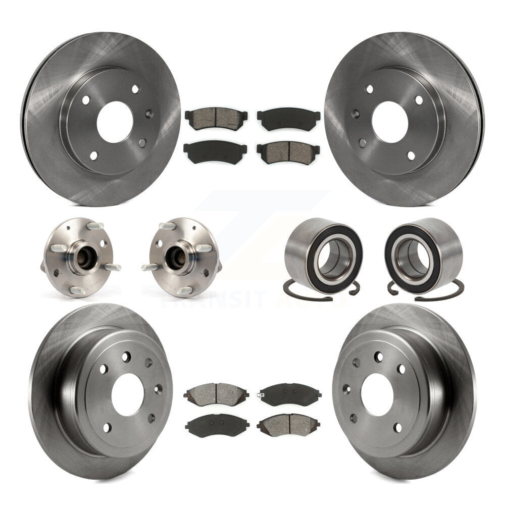 [Avant + Arrière] Kit de Roulement de roue pour Suzuki Reno Chevrolet Optra Non-ABS KBB-106643
