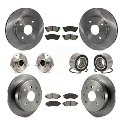 [Avant + Arrière] Kit de Roulement de roue pour Suzuki Reno Chevrolet Optra Non-ABS KBB-106643
