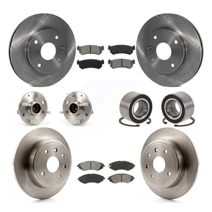 [Avant + Arrière] Kit de Roulement de roue pour 2004-2006 Chevrolet Optra Non-ABS avec 276mm Diameter Rotor KBB-106644