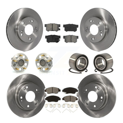 [Avant + Arrière] Kit de Roulement de roue pour Honda Civic KBB-106646