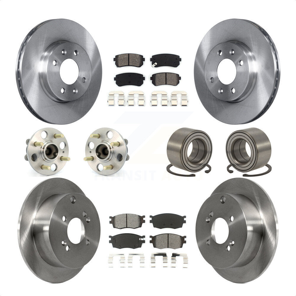 [Avant + Arrière] Kit de Roulement de roue pour Hyundai Accent Kia Rio Rio5 KBB-106647 par Transit Auto