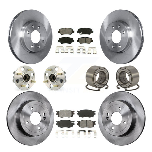 [Avant + Arrière] Kit de Roulement de roue pour 2011 Hyundai Accent 4-Wheel ABS KBB-106648