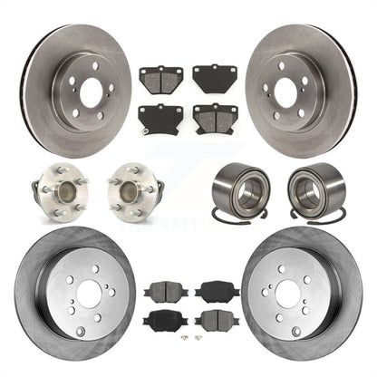 [Avant + Arrière] Kit de Roulement de roue pour 2001 Toyota Celica GT avec 4-Wheel ABS KBB-106654 par Transit Auto