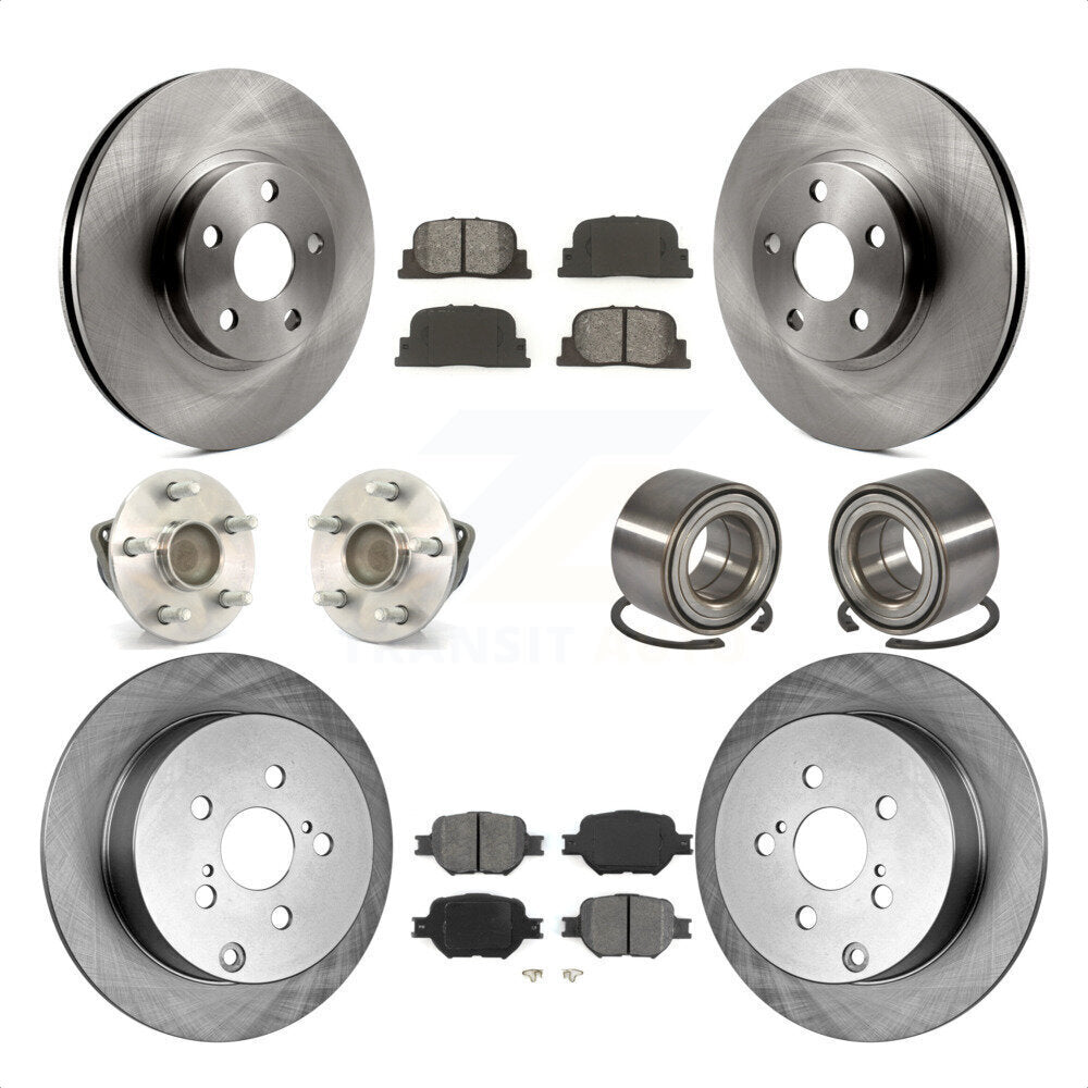 [Avant + Arrière] Kit de Roulement de roue pour 2005-2010 Scion tC KBB-106657 par Transit Auto
