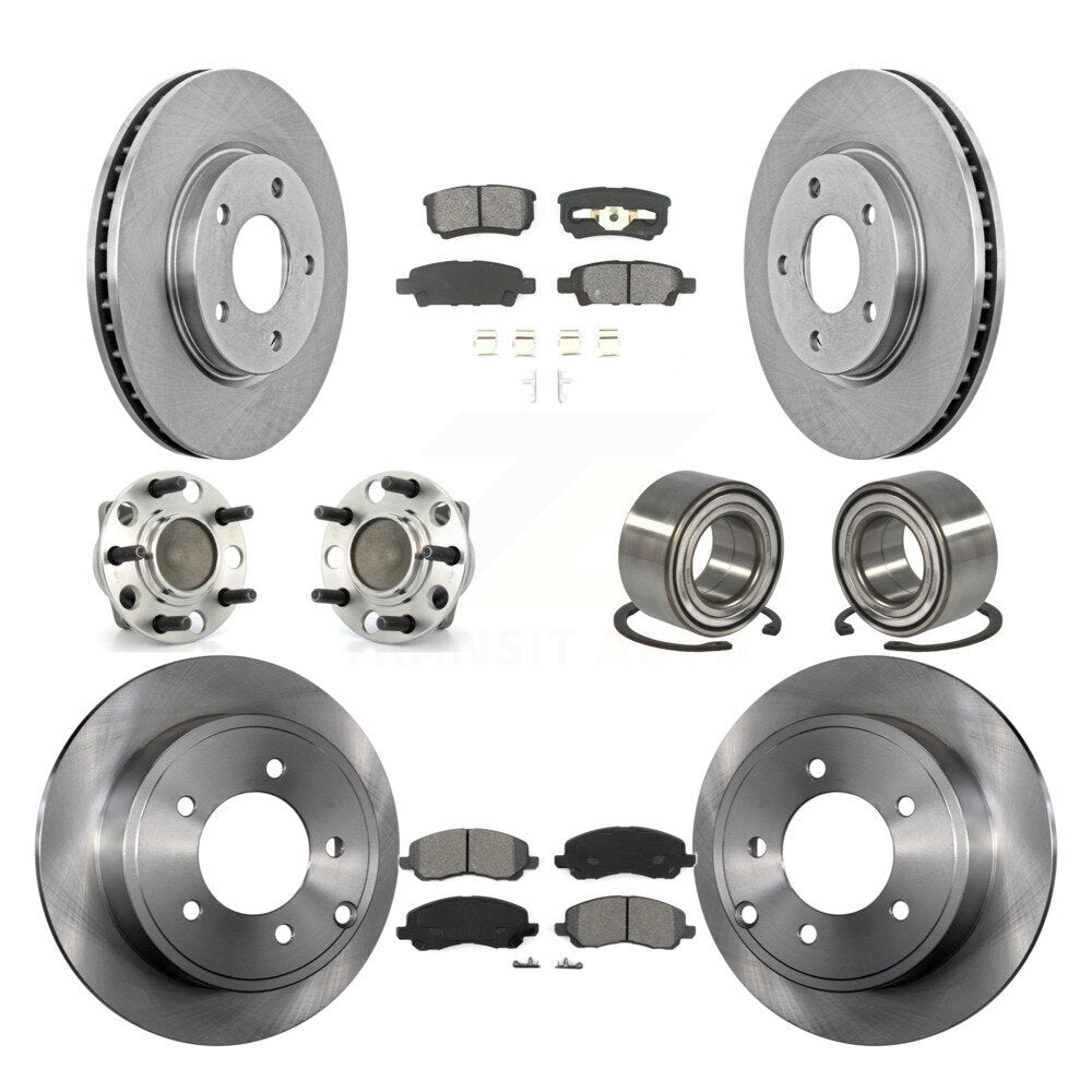 [Avant + Arrière] Kit de Roulement de roue pour Dodge Caliber KBB-106658