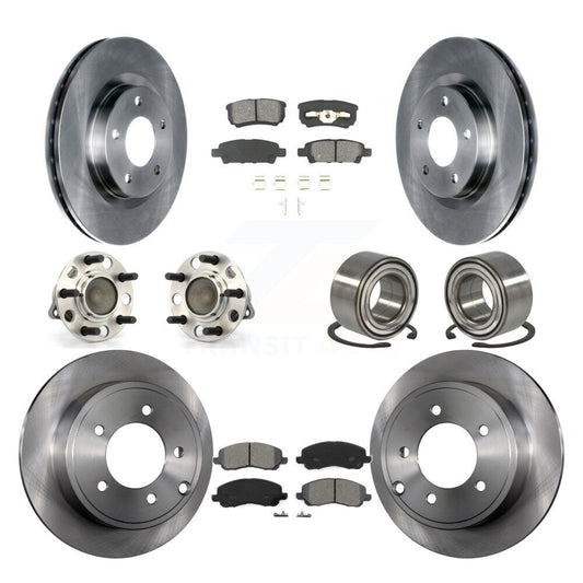 [Avant + Arrière] Kit de Roulement de roue pour Jeep Patriot Compass Dodge Caliber KBB-106661