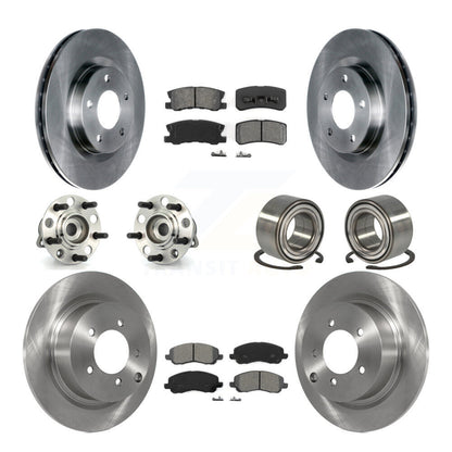 [Avant + Arrière] Kit de Roulement de roue pour Jeep Patriot Compass avec 302mm Diameter Rotor KBB-106665