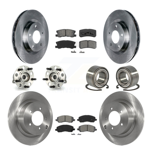 [Avant + Arrière] Kit de Roulement de roue pour Jeep Patriot Compass avec 302mm Diameter Rotor KBB-106665