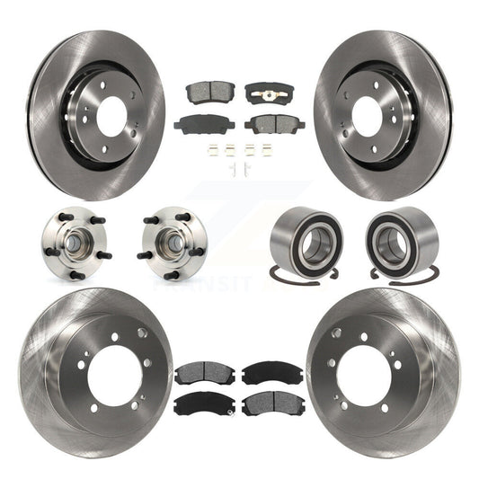 [Avant + Arrière] Kit de Roulement de roue pour 2005-2006 Mitsubishi Outlander FWD KBB-106667