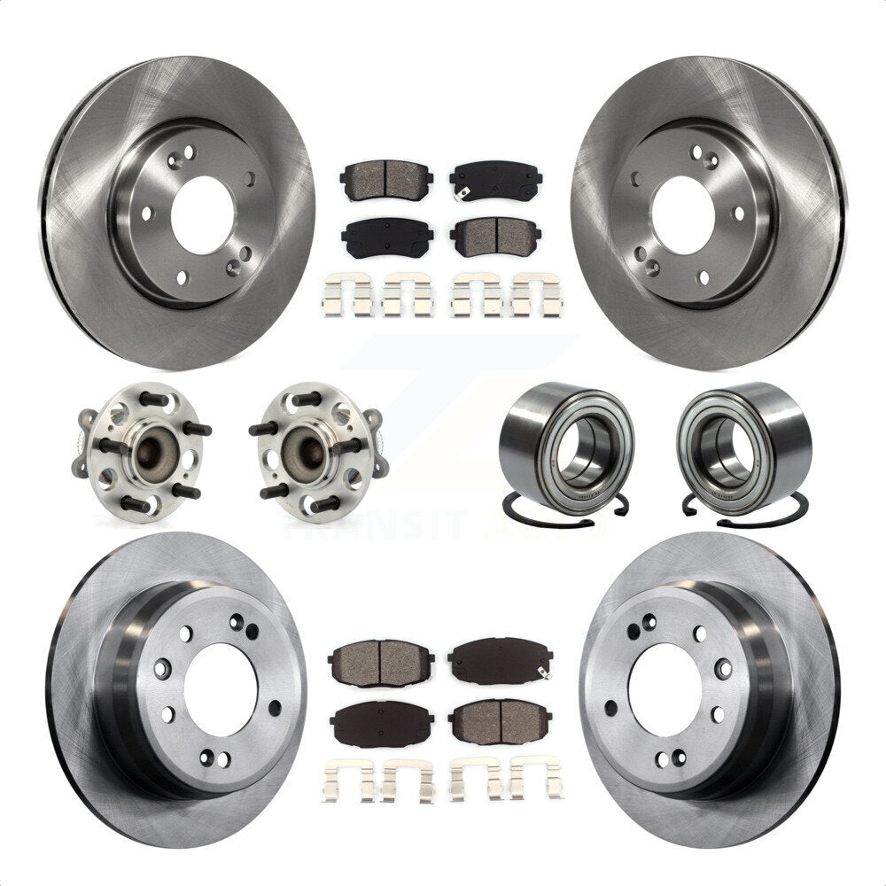 [Avant + Arrière] Kit de Roulement de roue pour Hyundai Elantra KBB-106668 par Transit Auto
