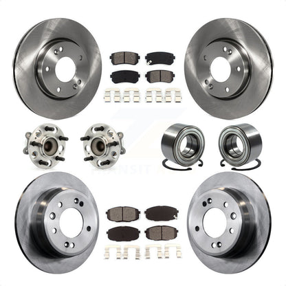 [Avant + Arrière] Kit de Roulement de roue pour Hyundai Elantra KBB-106668 par Transit Auto