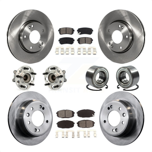 [Avant + Arrière] Kit de Roulement de roue pour Hyundai Elantra KBB-106668 par Transit Auto