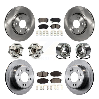 [Avant + Arrière] Kit de Roulement de roue pour Hyundai Elantra KBB-106668