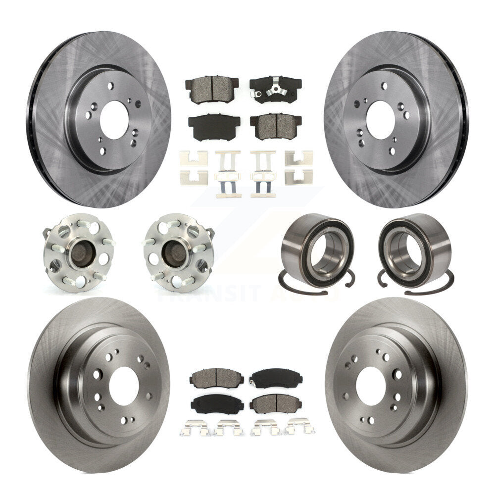 [Avant + Arrière] Kit de Roulement de roue pour Honda Accord Crosstour FWD KBB-106676