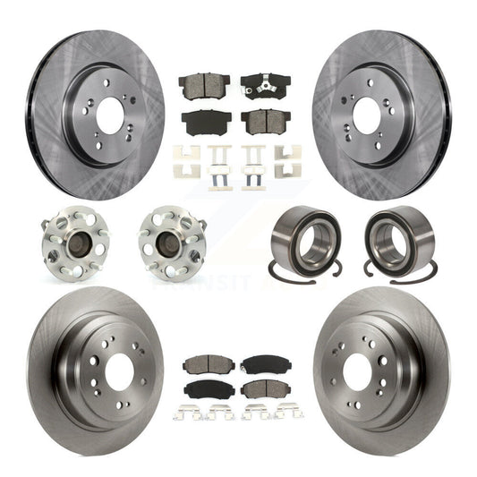 [Avant + Arrière] Kit de Roulement de roue pour Honda Accord Crosstour FWD KBB-106676