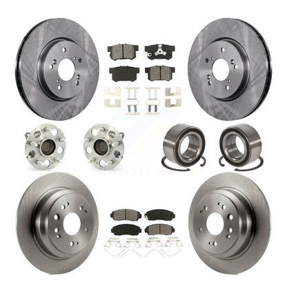 [Avant + Arrière] Kit de Roulement de roue pour 2013-2015 Honda Crosstour FWD KBB-106677