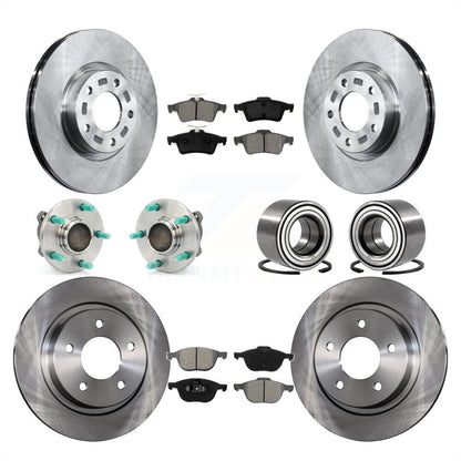 [Avant + Arrière] Kit de Roulement de roue pour 2005 Mazda 3 2.3L avec Non-ABS From 01 05 KBB-106687 par Transit Auto