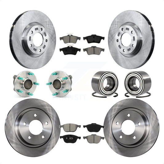 [Avant + Arrière] Kit de Roulement de roue pour 2005 Mazda 3 2.3L avec Non-ABS From 01 05 KBB-106687 par Transit Auto