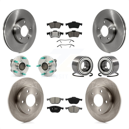 [Avant + Arrière] Kit de Roulement de roue pour 2005 Mazda 3 2.0L avec Non-ABS From 01 05 KBB-106689 par Transit Auto