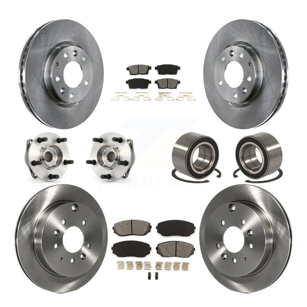 [Avant + Arrière] Kit de Roulement de roue pour 2007-2012 Mazda CX-7 AWD KBB-106691