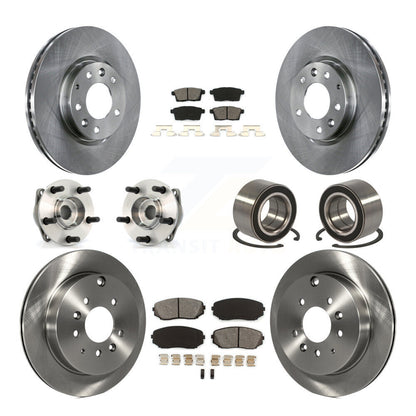 [Avant + Arrière] Kit de Roulement de roue pour 2007-2012 Mazda CX-7 AWD KBB-106691