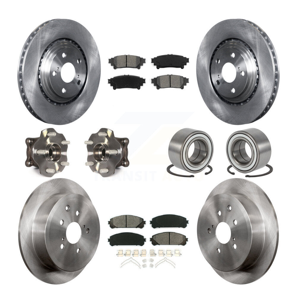 [Avant + Arrière] Kit de Roulement de roue pour Toyota Highlander Lexus RX350 RX450h KBB-106697