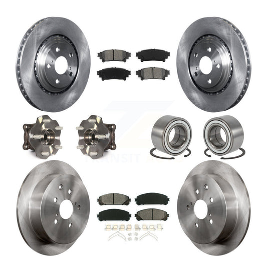 [Avant + Arrière] Kit de Roulement de roue pour Toyota Highlander Lexus RX350 RX450h KBB-106697