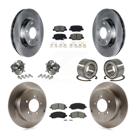 [Avant + Arrière] Kit de Roulement de roue pour 2013 Mitsubishi Outlander AWD avec 3.0L sans 7 Passenger Seating KBB-106705 par Transit Auto