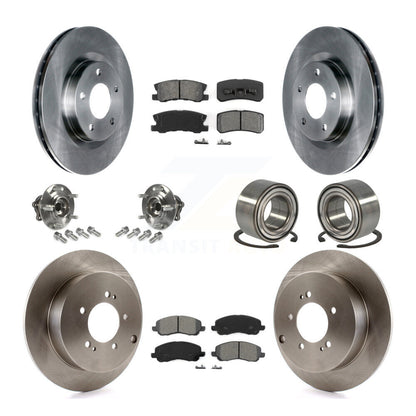 [Avant + Arrière] Kit de Roulement de roue pour Mitsubishi Outlander sans 7 Passenger Seating KBB-106706