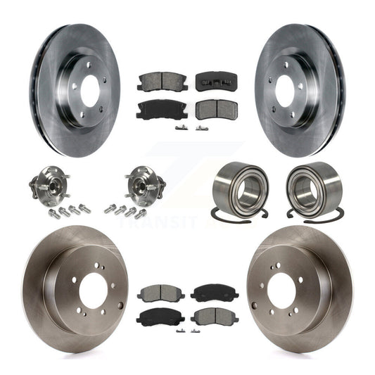 [Avant + Arrière] Kit de Roulement de roue pour Mitsubishi Outlander sans 7 Passenger Seating KBB-106706