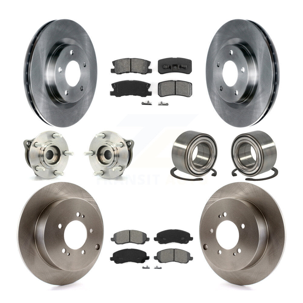 [Avant + Arrière] Kit de Roulement de roue pour Mitsubishi Outlander avec 7 Passenger Seating KBB-106708