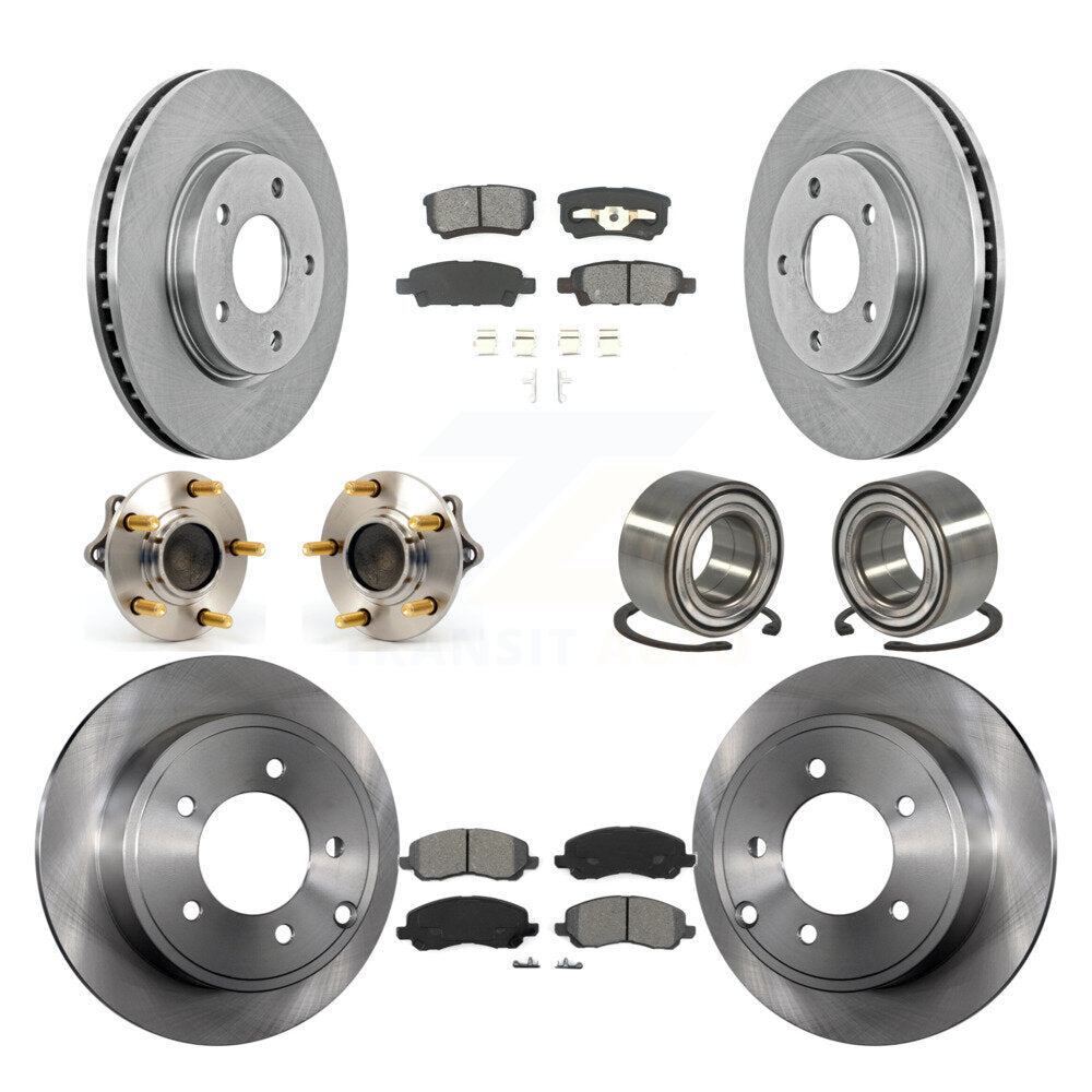[Avant + Arrière] Kit de Roulement de roue pour Mitsubishi Lancer KBB-106711