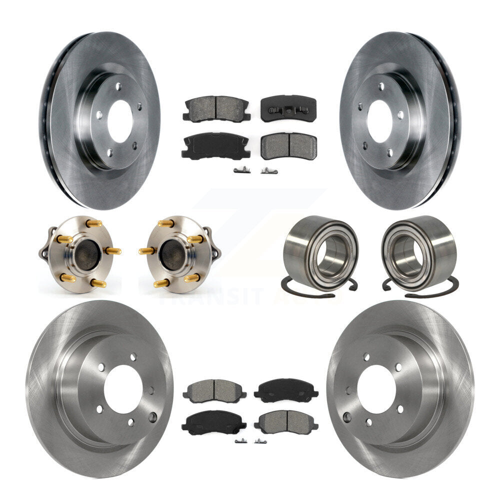 [Avant + Arrière] Kit de Roulement de roue pour Mitsubishi Lancer Outlander Sport KBB-106713