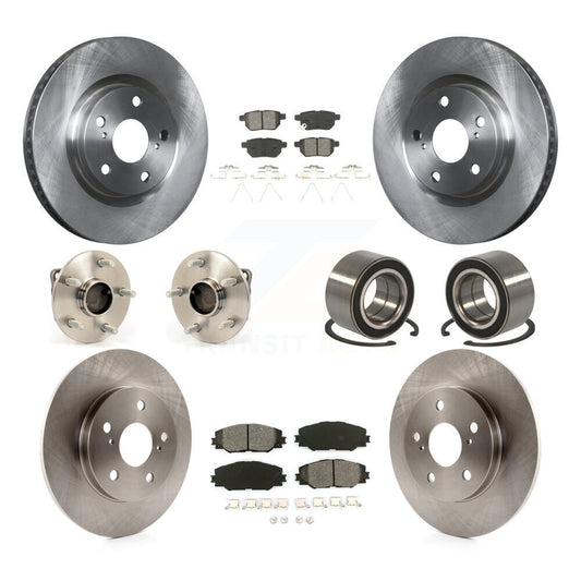 [Avant + Arrière] Kit de Roulement de roue pour 2009-2013 Toyota Matrix S avec FWD 2.4L KBB-106723
